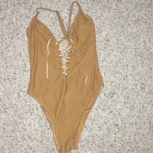Tie up bodysuit
